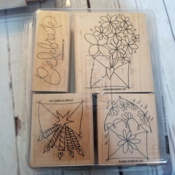 Huge Lot of 70 rubber stamps Stampin up! Vintage sets craft card scrapbooking - Picture 14 of 14